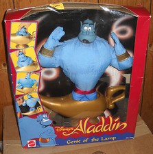 8142 NIB Mattel Disney Aladdin Plush Genie of the Lamp