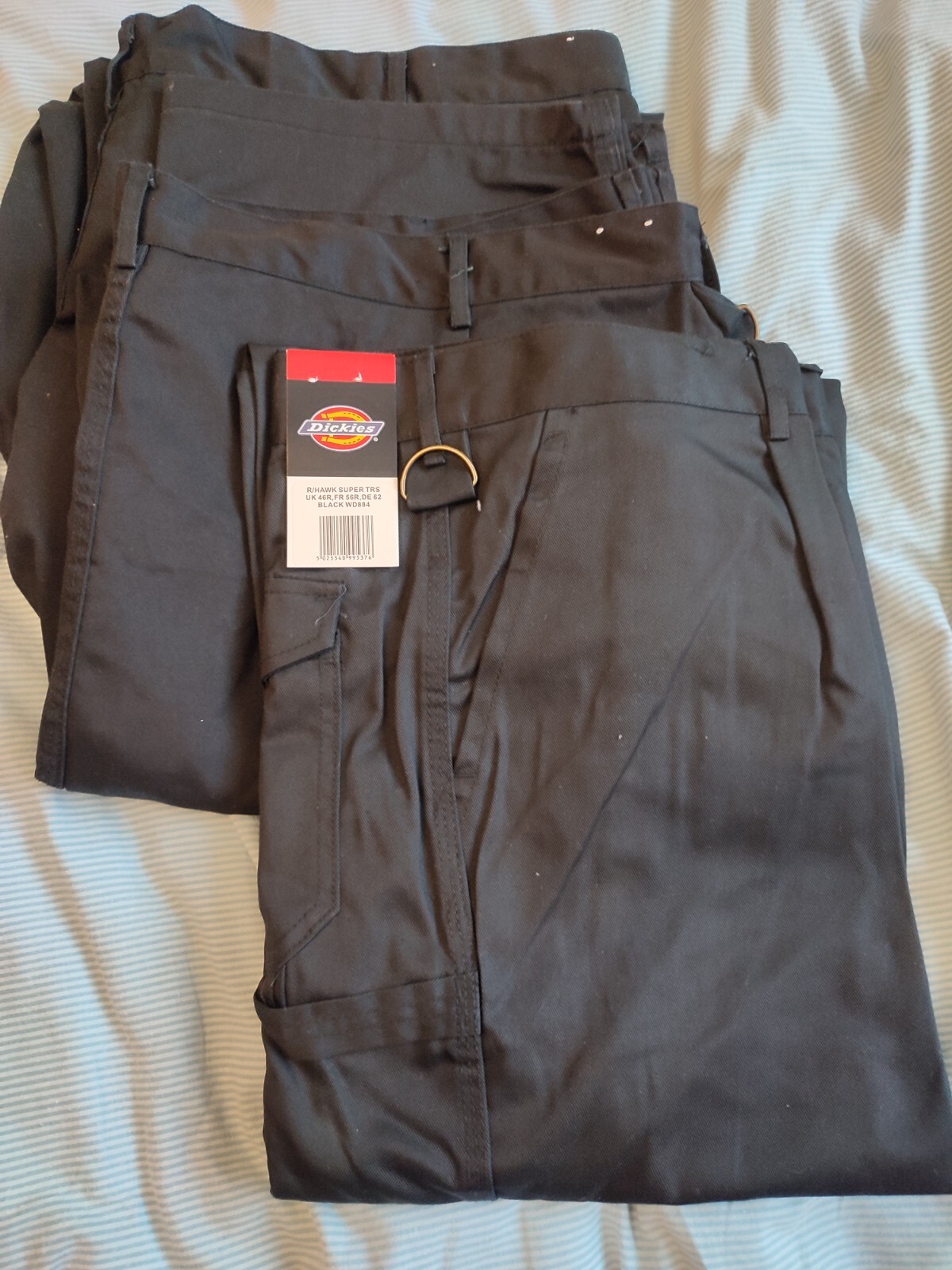 Dickies Redhawk Super Trousers Knee Pad Pockets Mens Workwear 46R WD884 