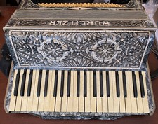 Vintage Rare Wurlitzer Accordion w/ Case