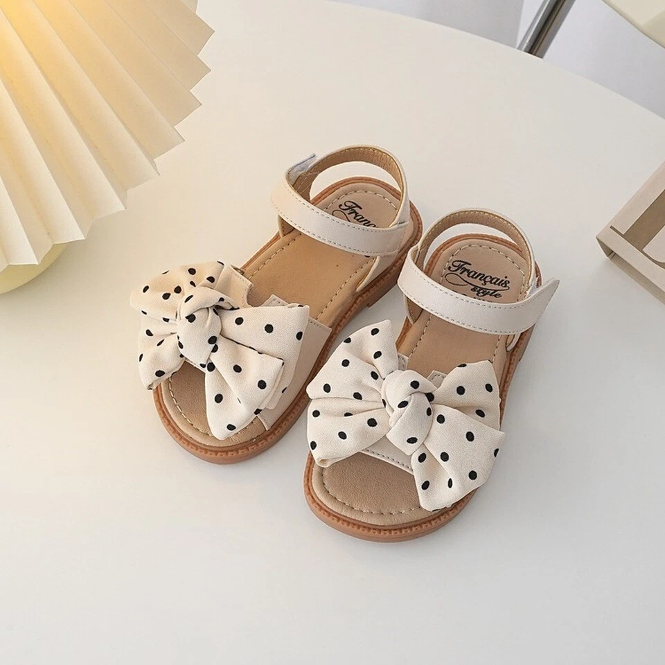 Infant girl online black sandals