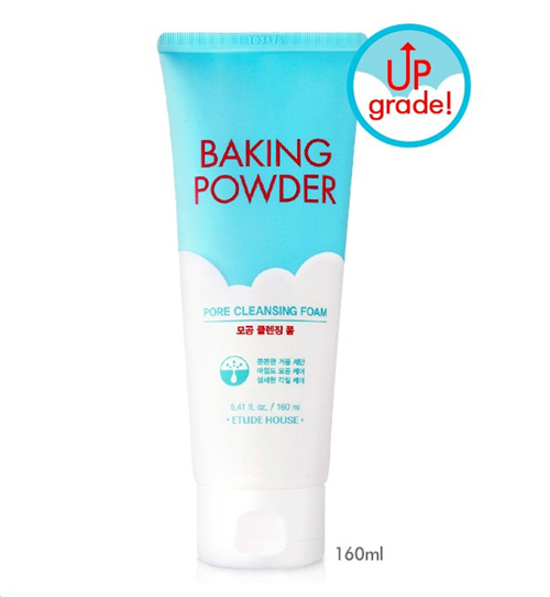 etude baking powder pore cleansing foam
