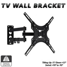 TV Wall Bracket Mount Tilt & Swivel for 32 37 40 42 43 55 50 55 Inch Monitor LCD