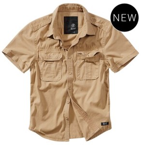 camisa camel hombre
