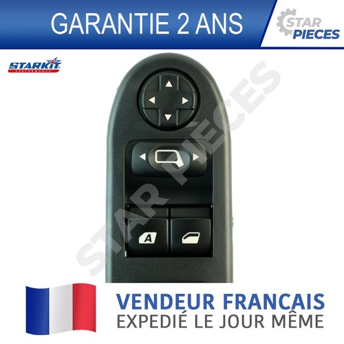 COMMANDE BOUTON LEVE VITRE AVANT GAUCHE PEUGEOT 207 SW BREAK CC 6554QC - Bild 4 von 12