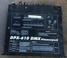 الإضاءة — عبوة variateur Eurolite DPX-610 DMX 19" 320 série 6 canaux. N°: 70064120