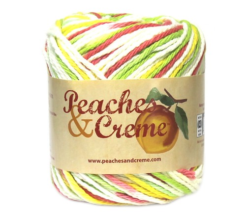Peaches & Creme Yarn 2 oz Cotton Worsted 4 Ply Variegated NEW ~ Your Choice ~ - Picture 9 of 18