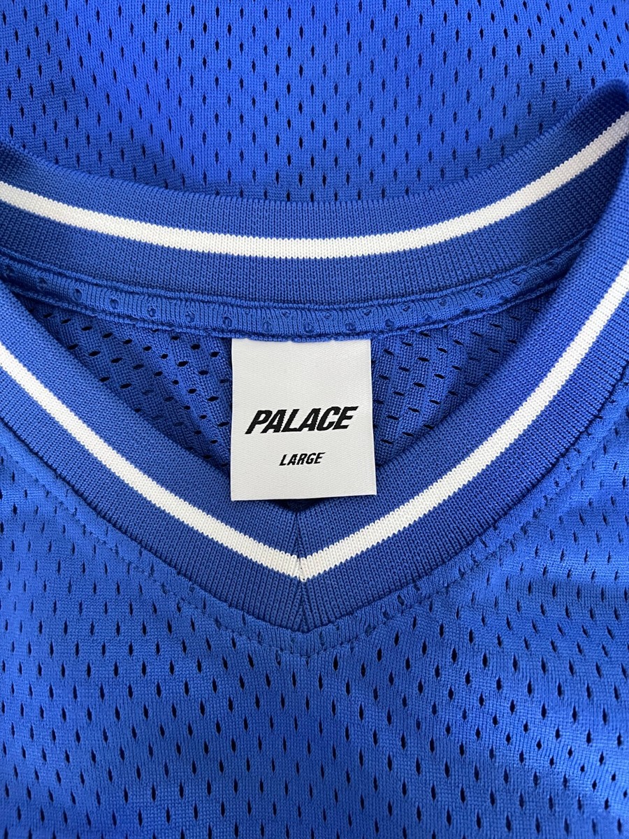 Palace Mesh Jersey - Size Large - Blue - NEW | eBay Palace Mesh Jersey - Size Large - Blue - NEW | eBay