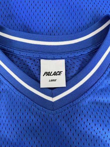 Palace Mesh Jersey - Size Large - Blue - NEW - Picture 6 of 7