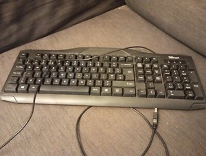 Kabelgebundene PC Tastatur - USB QWERTY Computertastatur - Trust