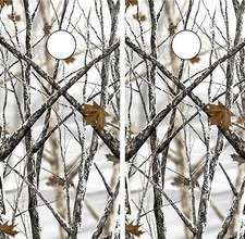 C113 Camo Camouflage Cornhole Board Wrap LAMINATED Wraps Decals Vinyl Sticker