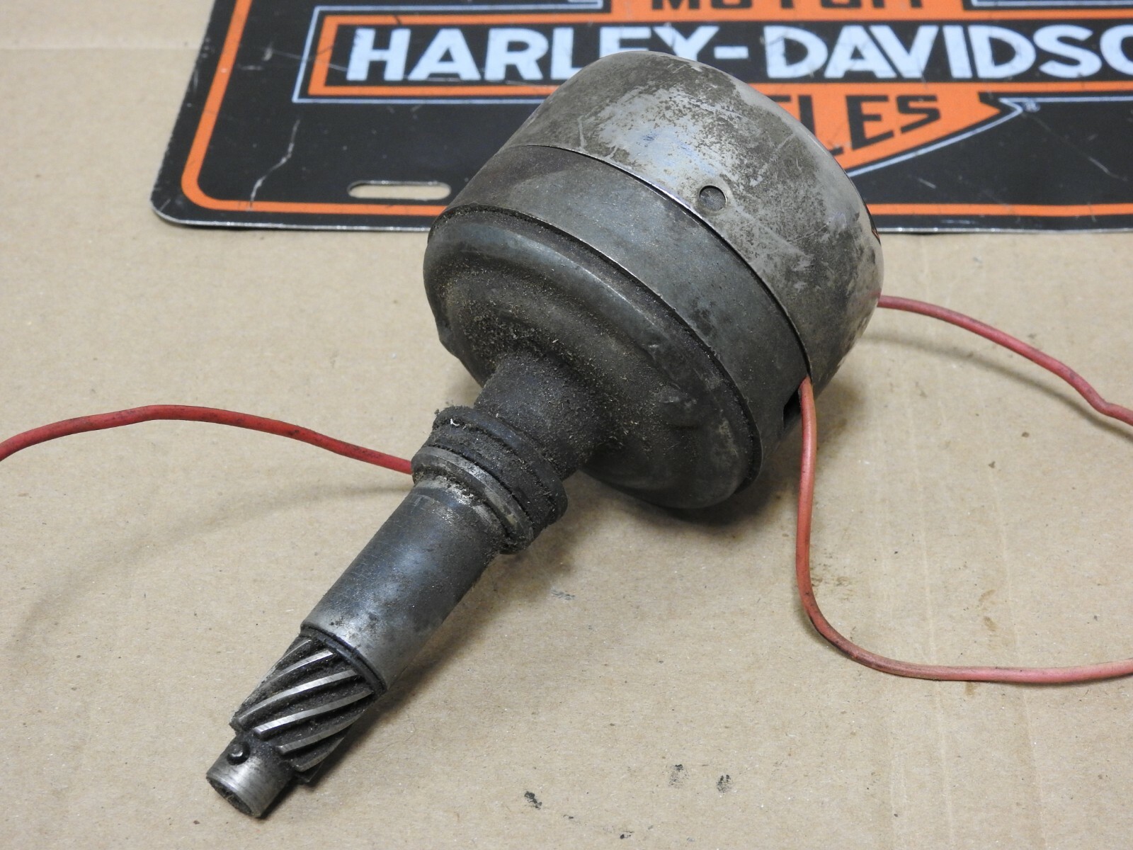 1958 HarleyDavidson Ironhead Sportster KModel Ignition Distributor