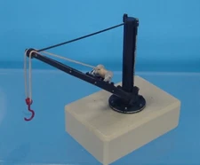 O SCALE /On3/On30 SMALL PILLAR OR DOCK CRANE KIT WISEMAN MODEL SERVICES OPC-1
