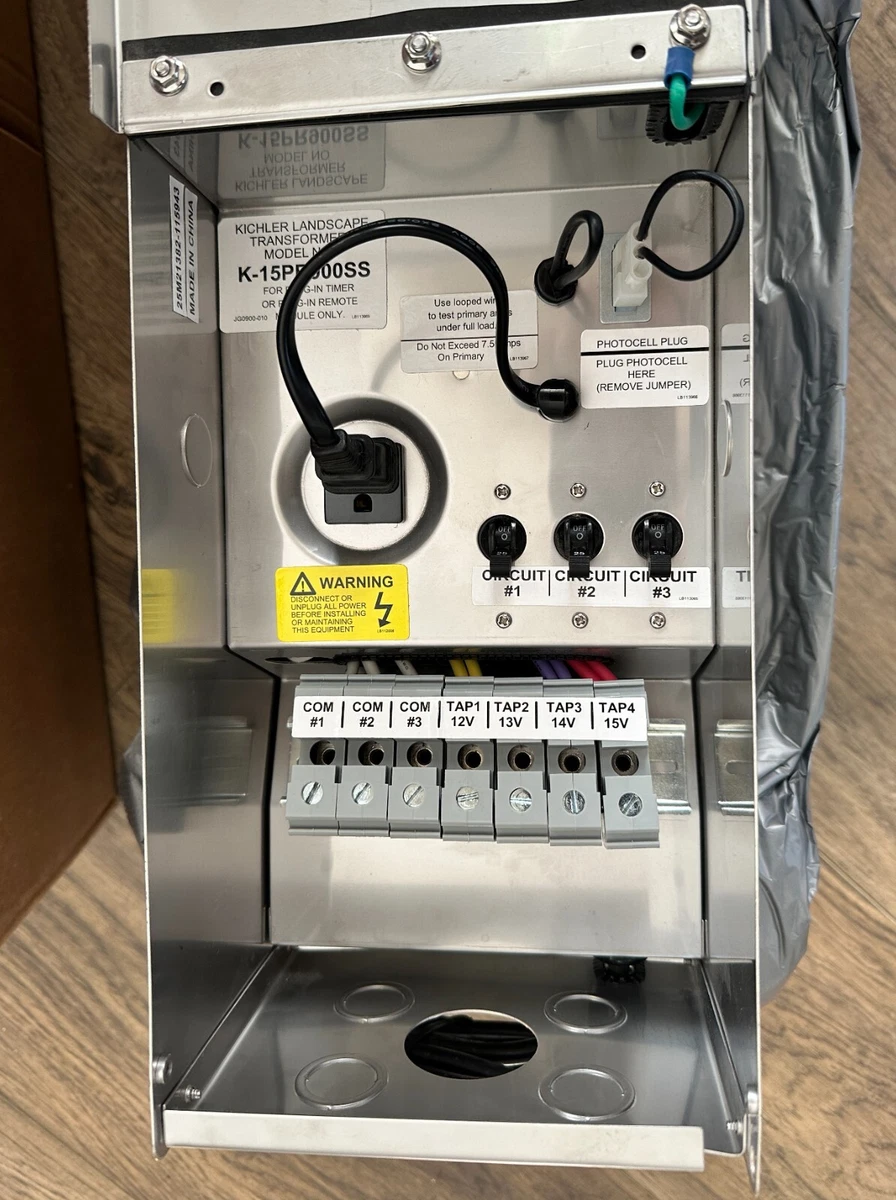Kichler landscape cheap lighting transformer
