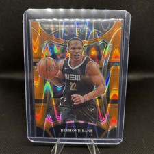 2023-24 Panini Select #362 Desmond Bane - Orange Tectonic Prism - Mezzanine