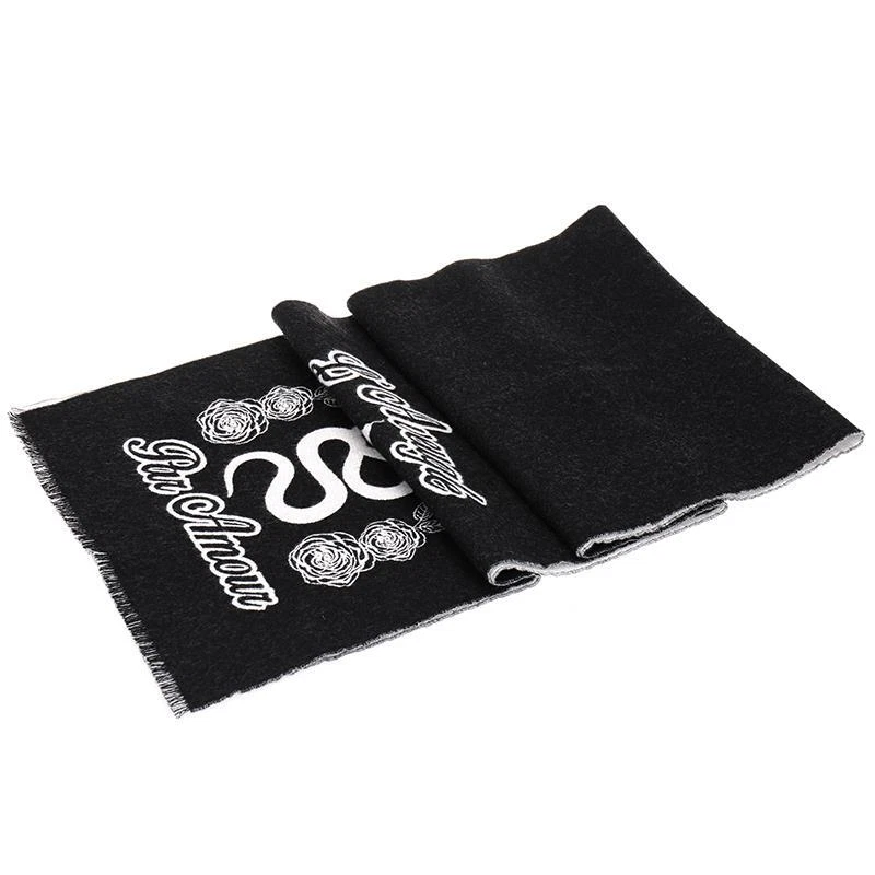 NEUF ÉCHARPE GUCCI RUNNING KINGSSNAKE LAINE LOGO COL ENVELOPPANTE 35X180 CM