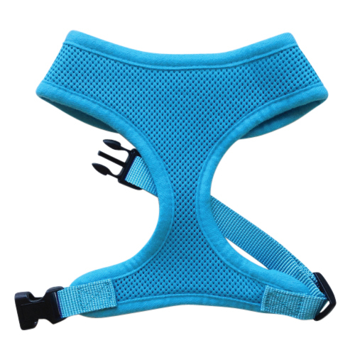 SOFT MESH BLUE DOG AND PUPPY HARNESS - XS to XL RichPaw - Picture 5 of 8