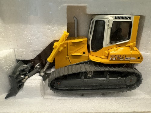 LIEBHERR PR 724 LGP Crawler Tractor 1/50 Diecast MIB Norscot 58001 1:50 New - Picture 2 of 9