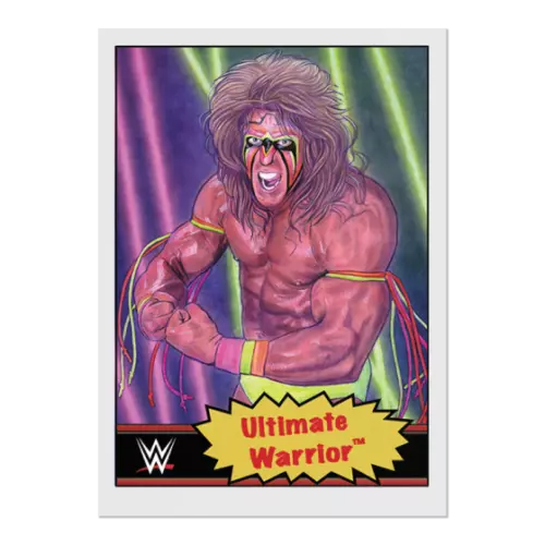 TOPPS WWE LIVING SET #78 ULTIMATE WARRIOR 