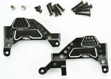 Treal Axial SCX10 III Black 7075 Aluminum Front Shock Mount Tower Set