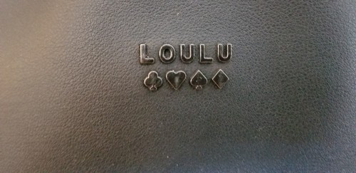 Loulu Black Leatherette Purse - Hand Bag With Shoulder Strap And Zip Wallet - Picture 2 of 7