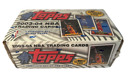 Topps 2003-04 NBA Factory Sealed Basketball Trading Card Set
