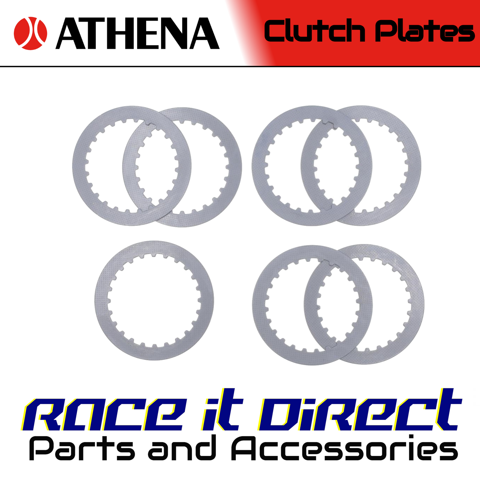 Metal Clutch Plate Kit for HONDA CR R 125 2000-2007 Athena