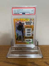2022 Chronicles Optic Prizm Building Blocks Rookie Oneil Cruz PSA 9 Mint RC