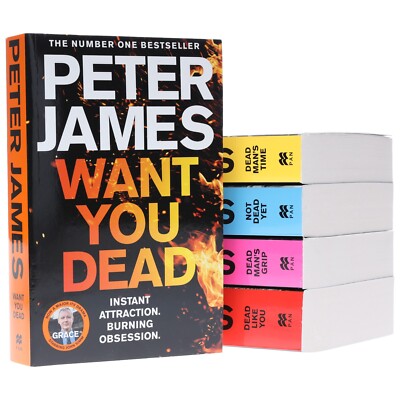 Roy Grace Series (Book 6-10) By Peter James 5 Books Set - Fiction - Paperback