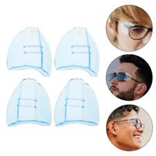 2 Pairs Safety Glasses Side Shields Transparent Eyeglasses Flexible Side Shields