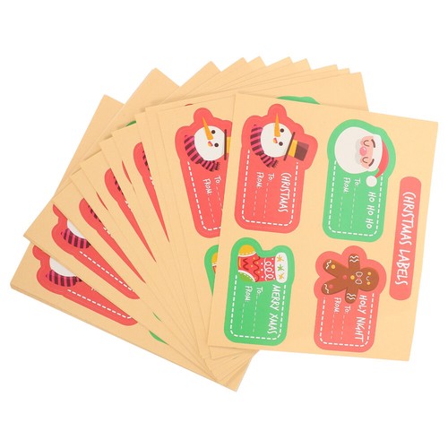 2 PCS Weihnachtsaufkleber Siegelaufkleber Vorhanden Cartoon -Aufkleber - 第 12/12 張圖片