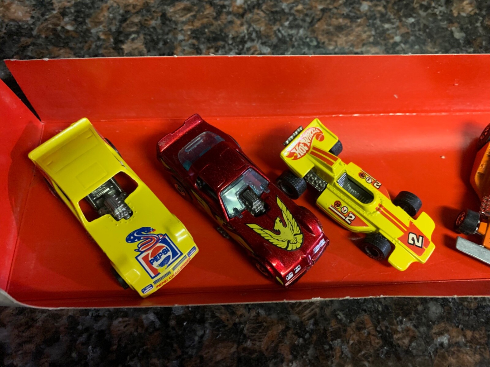 Hot Wheels Racer Gift Pack Race Car Funny Car Formula Cars lot of 6