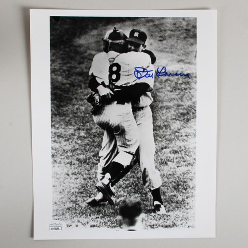 Don Larsen Signed Photo 8x10 COA JSA Cert & Sticker - 第 1/3 張圖片
