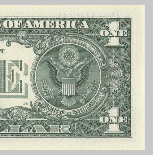 2010 Year Date Note Fancy Serial Number One Dollar Bill - Picture 11 of 12