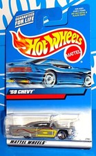 Hot Wheels 2000 Mainline Release #116 '59 Chevy Mtflk Silver w/ SBs