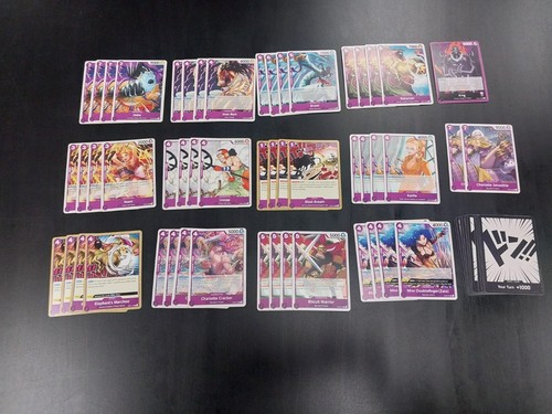 TOURNAMENT READY TO PLAY ONE PIECE STARTER DECK CARD GAME ENGLISH LUFFY ZORO - Picture 69 of 175
