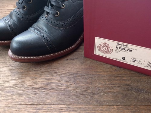 Wolverine 1000 Mile Evelyn Leather Horween Boot worn once with box - Picture 8 of 12