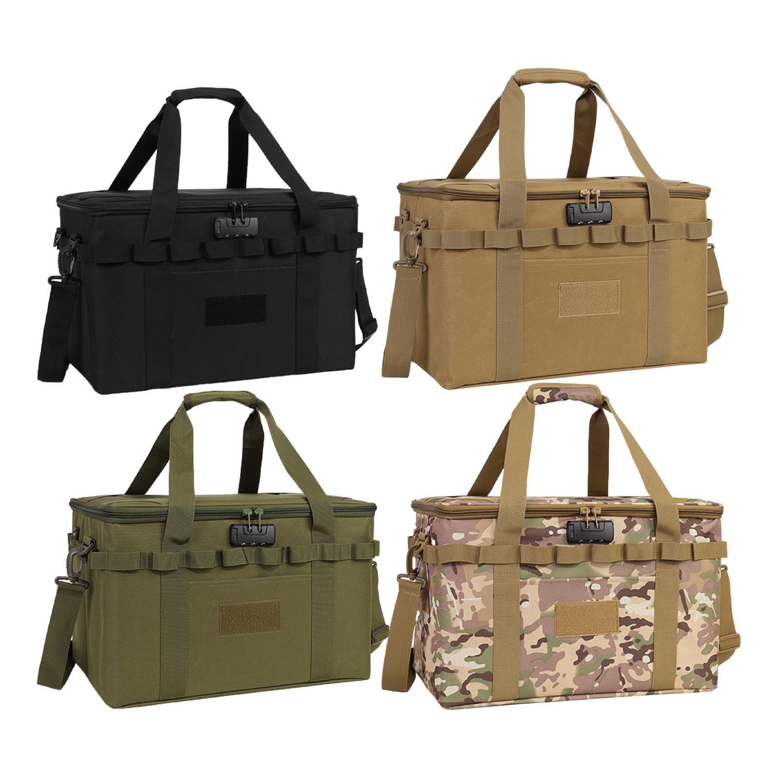 Gas Tank Storage Bag Grill Carrying Bag Portable Canvas Bag Camping Cookware Bag