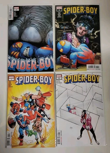 🔑SPIDER-BOY (2024) #5 6 7 8 VF+ COMPLETE 2nd ARC SET MARVEL COMICS