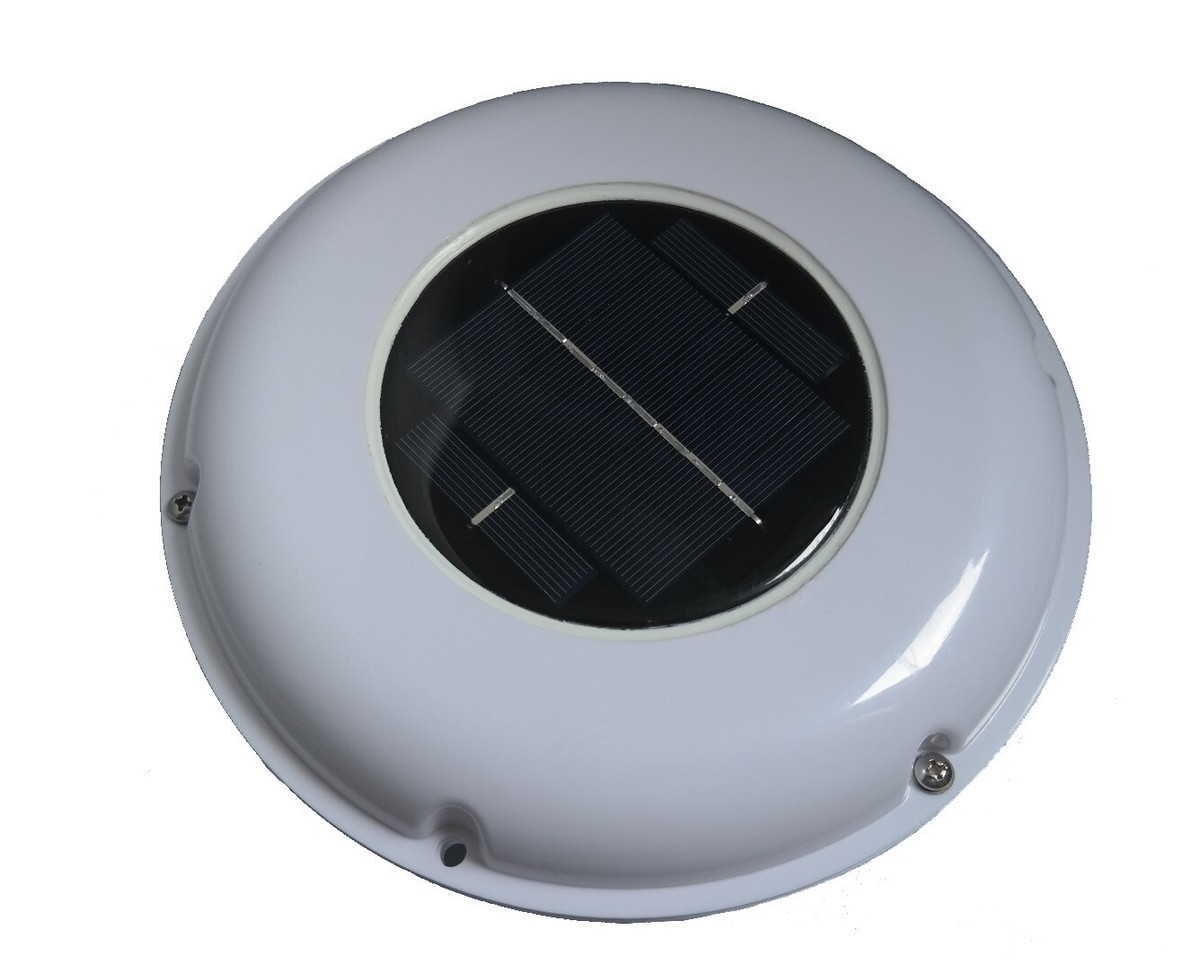 Ventilateur De Toit Solaire AVT Pour Bateau, Camping-Car, Serre Et Maison - Haute Vélocité Étanche