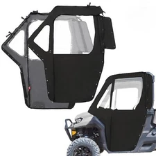 Soft Cab Door Kit Fit Can-Am Defender HD 5 7 8 9 10 2016+ Soft Doors Left+Right