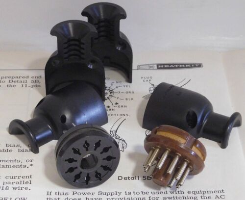 * BRANDNEU 11 PIN STECKER HERGESTELLT IN DEN USA FÜR HEATHKIT SENDER - Bild 3 von 4