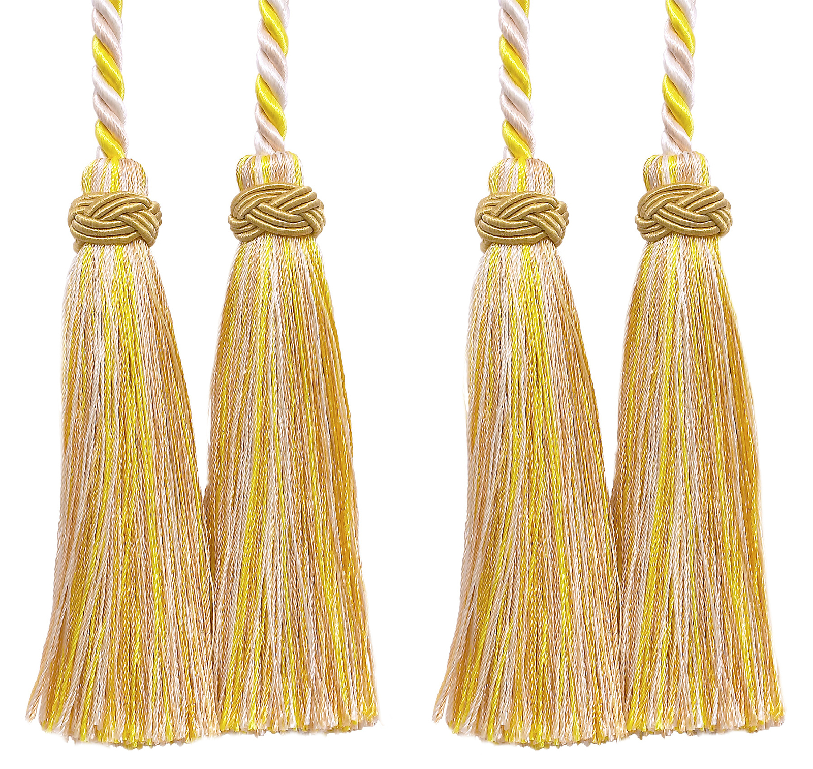 Curtain Tieback, Style# ICT, Color# 4874 - Sunray Gold [Set of 2]