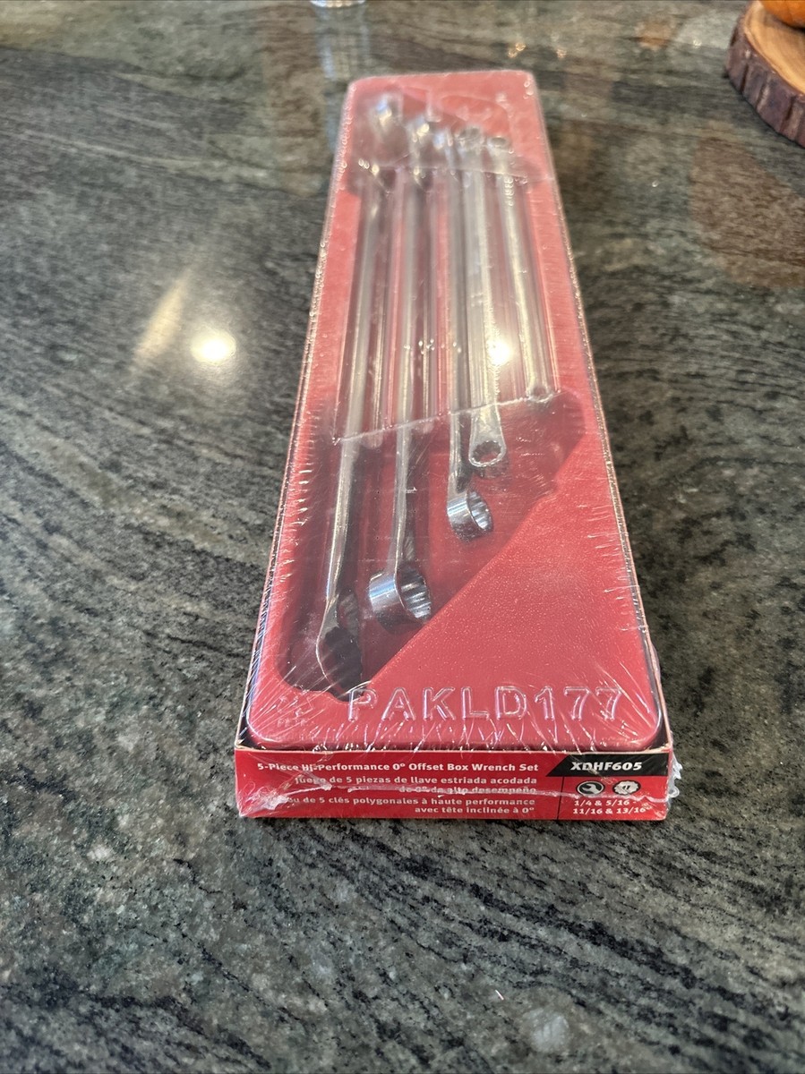 Snap-on xdhf605 5 pc sae high performance 0 degree offset box