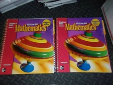 McGraw Hill MATH MATHEMATICS Kindergarten K Teacher's Guide Volume 1 & 2 SET