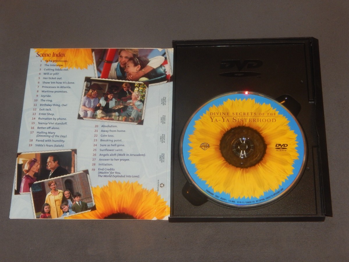 Divine Secrets of the Ya-Ya Sisterhood Full Screen Region 1 DVD 