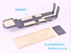 1:87 EM613 1x loading areas widening for Herpa Allrounder for conversion DIY construction