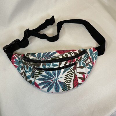 Tropical Sling Bag Waist Pack Fanny Pack Water Resistant High Quality Durable