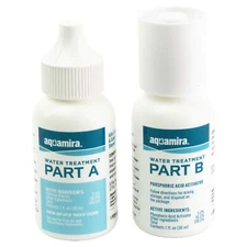 Aquamira Water Treatment Drops 1 oz Bottles Treats Up to 30 Gallons of Water 672