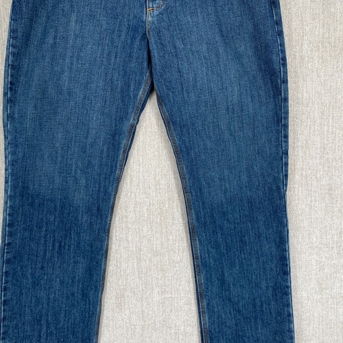Carharrt Jean Mens 38X30 Blue Denim Straight Leg Traditional Fit Workwear Casual - Picture 6 of 14