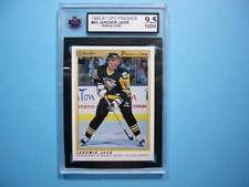1990/91 O-PEE-CHEE PREMIER HOCKEY CARD #50 JAROMIR JAGR ROOKIE KSA 9.5 NGM OPC